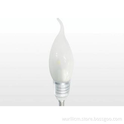 E26 7 W Frosted Candle Bulb , 360 Dimmable Led Candelabra
